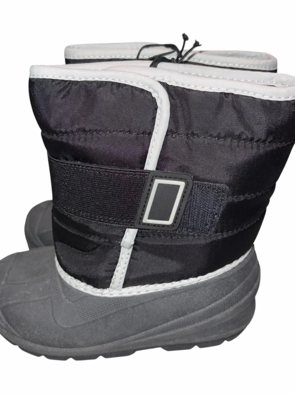 NEW Cat & Jack Black Dane Insulated Waterproof Winter Boots Toddler size 10